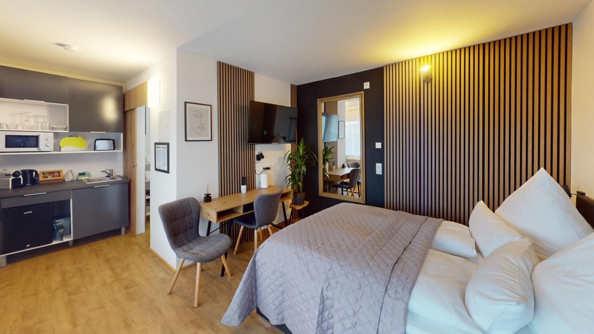 Budget Studio - 2 Einzelbetten - Parkplatz Dornbirn Esterno foto